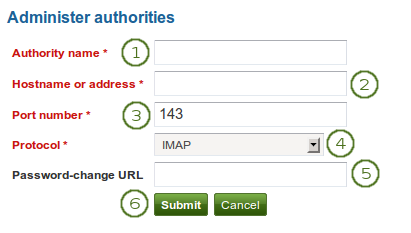 Set up IMAP authentication