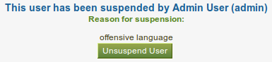 Suspension notice