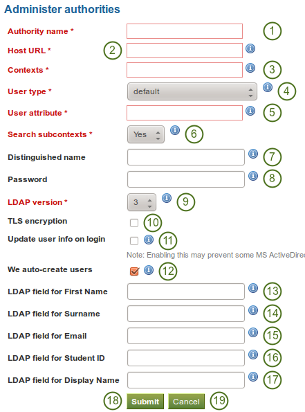 Set up LDAP authentication