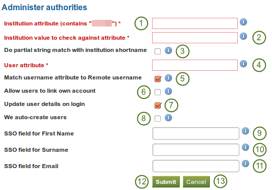 SAML 2.0 authentication