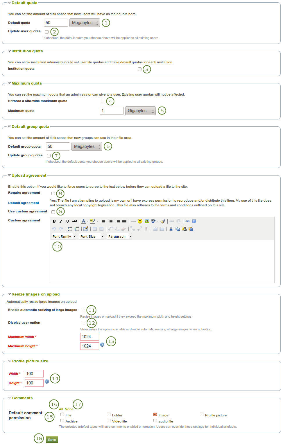 Configure the file plugin