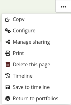 three dots expanded author