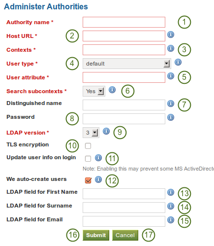 Set up LDAP authentication