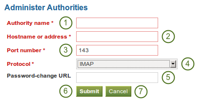 Set up IMAP authentication