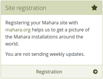 Register your Mahara site